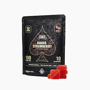 Heavy Hitters - Heavy Hitters - 100mg Live Rosin Gummies - Guava Strawberry