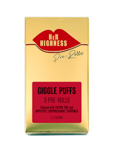 Her Highness - Giggle Puffs Infused Preroll 5 Pack 2.5g | Her Highness | Pre Roll Infused
