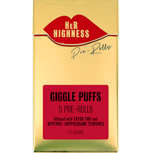 Her Highness - Her Highness - Giggle Puffs - Infused Prerolls - 5pk