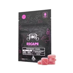 HEAVY HITTERS - ESCAPE BLISS: RASPBERRY COUGH 1:1 CBC - HEAVY HITTERS