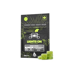 HEAVY HITTERS - Heavy Hitters - Green Crack Gummies - 100 mg THC/50mg THCV
