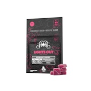 Heavy Hitters - Midnight Cherry Gummies - 100 mg THC/CBN