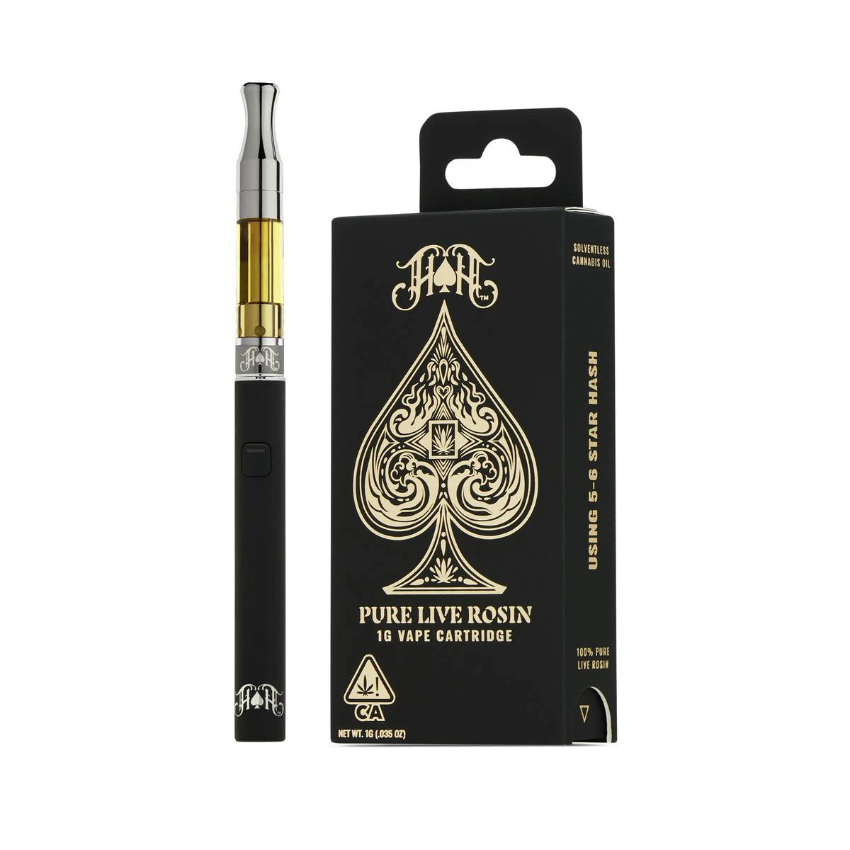 Heavy Hitters - Heavy Hitters Live Rosin Cart 1g Fruit Punch Main Image
