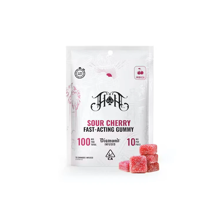 Heavy Hitters - Heavy Hitters - 100mg Fast Acting Gummies - Sour Cherry Main Image
