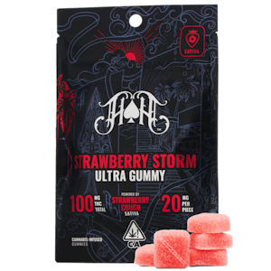 HEAVY HITTERS - Heavy Hitters | Edible | Ultra Gummy - Strawberry Storm | 100mg