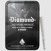 DIAMOND INFUSED 5 PACK - GARLIC Z .5G - HEAVY HITTERS