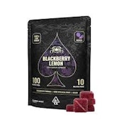 Heavy Hitters: 100mg Live Rosin Gummy Pack Blackberry Lemon