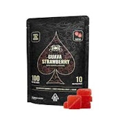 Heavy Hitters: 100mg Live Rosin Gummy Pack Guava Strawberry