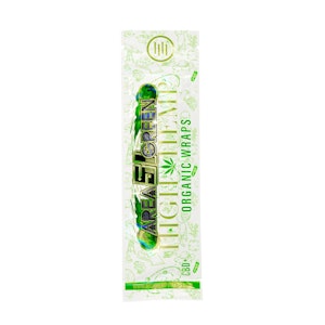 High Hemp Co. - Organic Wraps - Area 51 Green (Apple) - 2 pack