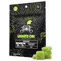 HEAVY HITTERS: GREEN CRACK 2:1 (THC:THCV) LIGHTS ON 100MG GUMMY 5PK