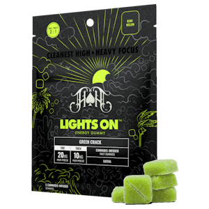 HEAVY HITTERS - Heavy Hitters Gummies Green Crack THCV 2:1