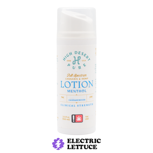 High Desert Pure - High Desert Pure Clinical Strength Menthol Lotion 100ml