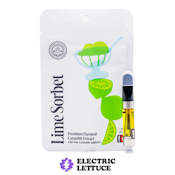 Higher Cultures Lime Sorbet Flavored Cartridge 1g