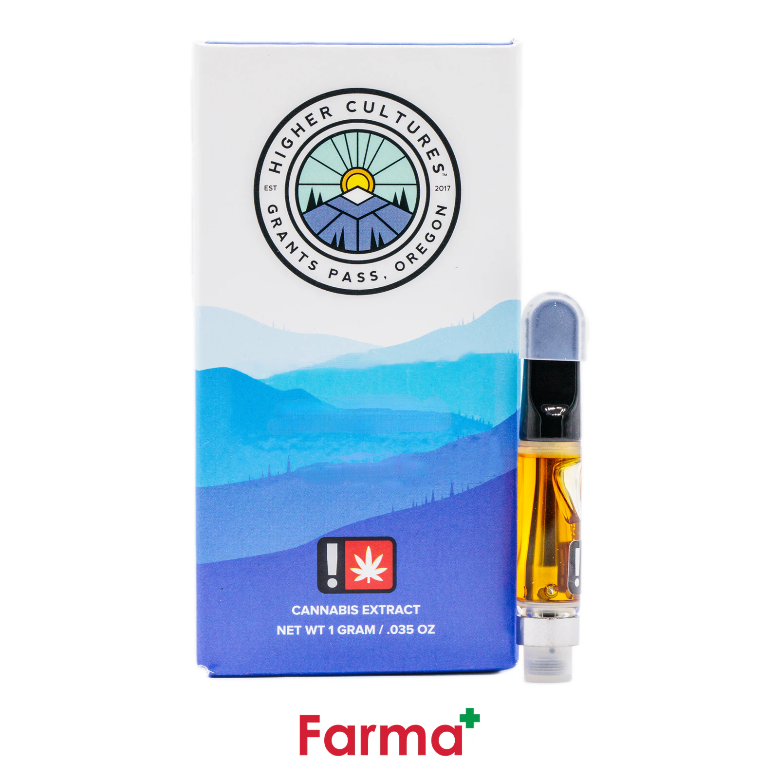 Higher Cultures - Higher Cultures Frozen Papaya Live Resin Cartridge 1g Main Image