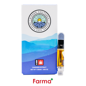 HIGHER CULTURE - Higher Cultures Jah Juice Live Resin Cartridge 1g