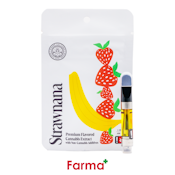 Higher Cultures Strawnana Flavored Cartridge 1g