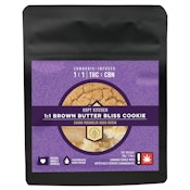 Brown Butter Bliss Cookie | 200mg 1:1 (THC:CBN) (Hash Rosin)