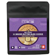 Brown Butter Bliss Cookie | 200mg 1:1 (THC:CBN) (Hash Rosin)
