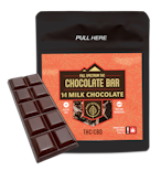 Milk Chocolate Bar | 10pc 200mg 1:1 (THC:CBD)