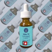 Hapy Kitchen - Tincture 1000mg - PEPPERMINT - THC (Focus)