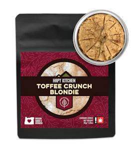 Hapy Kitchen - Toffee Crunch Blondie | 100mg (THC)