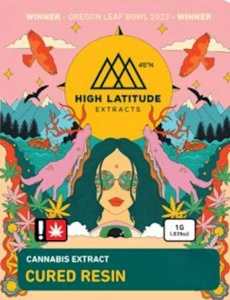 High Latitude Extracts - High Latitude Extracts Secret Wedding Distillate + Cannabis derived Terpenes Carts - 1g