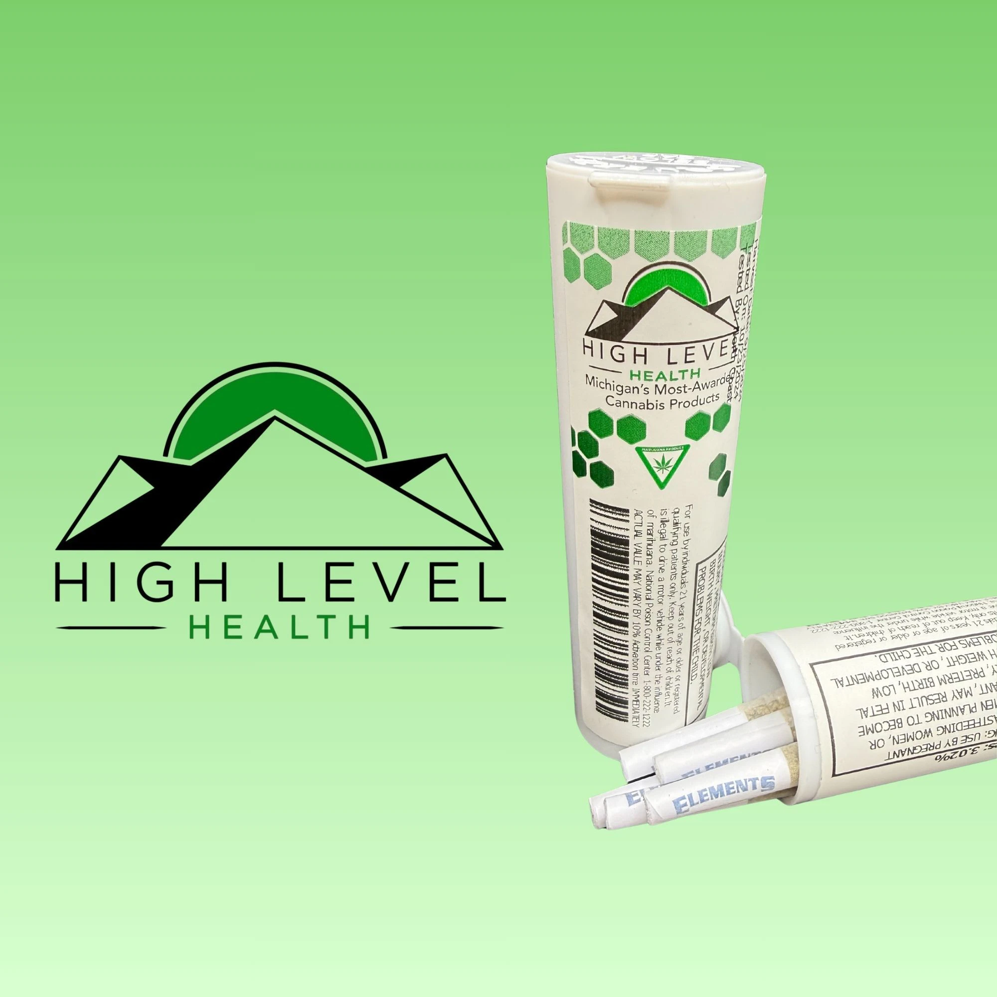 High Level Health CO - Cookie Monster | 0.5g x 5pk Main Image