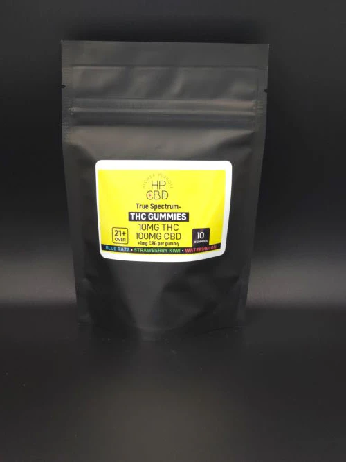 LUX - HP CBD 10mg THC/100mg CBD 10pk ASST. FLAV. Main Image