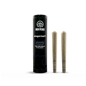High Peaks - High Peaks | Pre-Roll | Dragon Heart | 0.75g 2pk (indica)