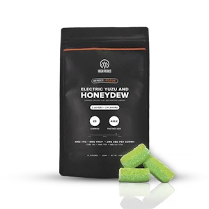 High Peaks - High Peaks: Electric Yuzu and Honeydew | 4:8:2 THC:THCV:CBD | 25pk