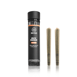 HIGH PEAKS (NY) - Jack Herer | Sativa | 2-Pack Pre-Rolls | 0.75g Each | 18% THC