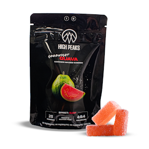 High Peaks - High Peaks | Gummy | Goodnight Guava | 100mg 25pk