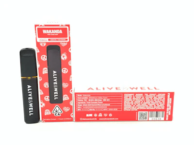 ALIVE & WELL - Alive & Well - 1g Cured Resin AIO Vape - Wakanda