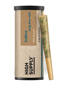 HIGH SUPPLY - Kush Mints 5pk Pre-Rolls - 2.5g