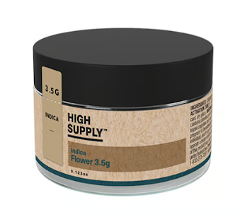 HIGH SUPPLY - HS LA Kush Cake Flower - 3.5g 