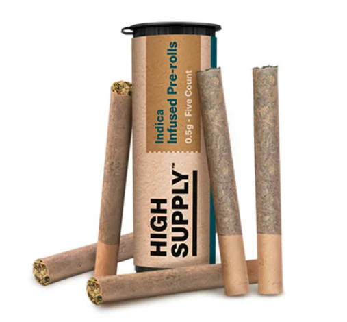 High Supply - The Bling Infused 5pk Pre-Rolls - 2.5g Main Image