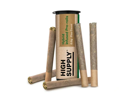 HIGH SUPPLY - Slurricrasher Infused 5pk Pre-Rolls - 2.5g