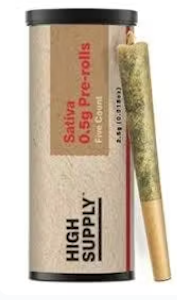 HIGH SUPPLY - La La Land 5pk Pre-Rolls - 2.5g