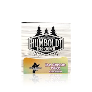 HUMBOLDT TERP COUNCIL - HUMBOLDT TERP COUNCIL - Concentrate - Ice Cream Cake - Live Resin - 1G