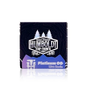 HUMBOLDT TERP COUNCIL - Concentrate - Platinum OG - Live Resin - 1G