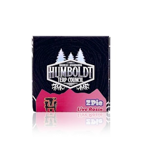 HUMBOLDT TERP COUNCIL - Concentrate - Z-Pie - Live Rosin - 1G