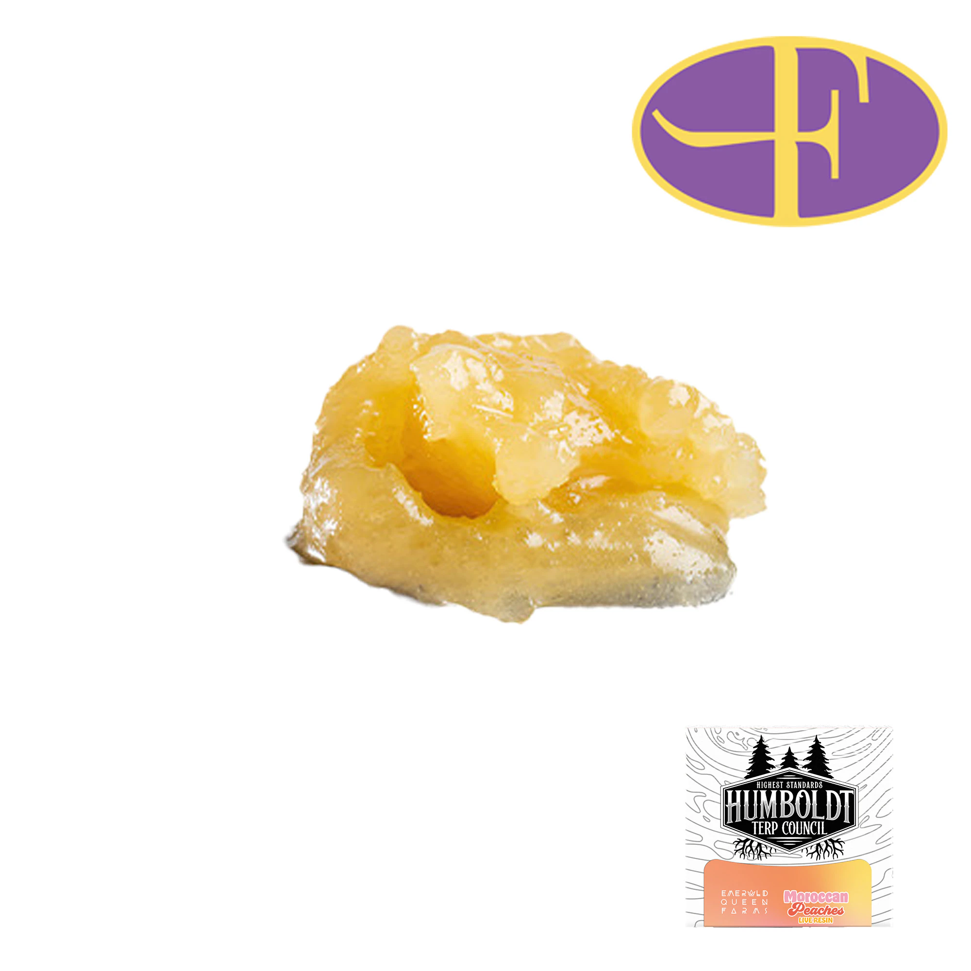 Humboldt Terp Council - Moroccan Peaches Live Resin Main Image