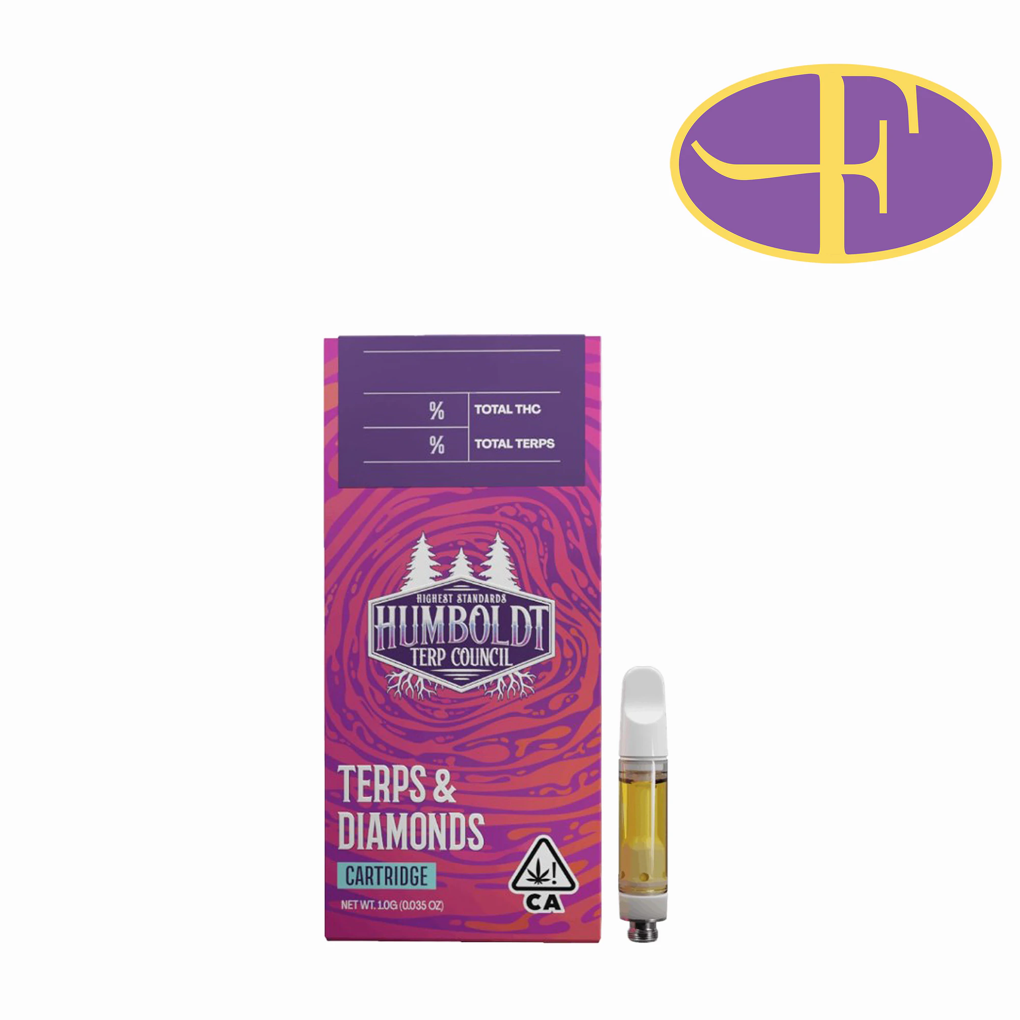 Humboldt Terp Council - Cherry Kola Live Resin Vape Cartridge Main Image