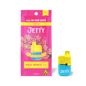 JETTY EXTRACTS - AIO (Mini Tank) - Maui Wowie (High THC) - 1g (S) - Jetty