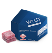 WYLD - HUCKLEBERRY HIGH DOSE HYBRID 300MG GUMMIES