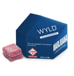 WYLD - WYLD - HUCKLEBERRY HIGH DOSE HYBRID 300MG GUMMIES