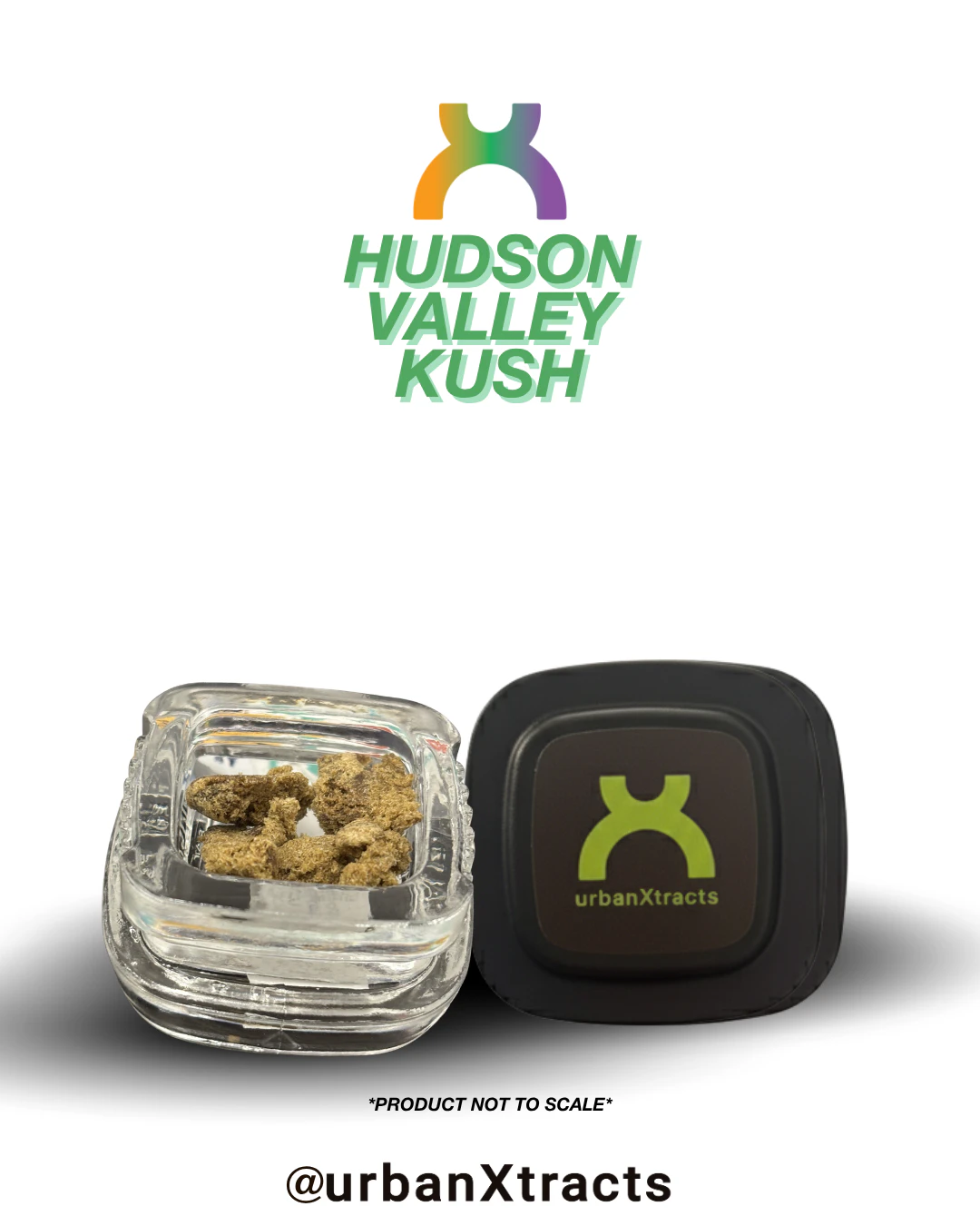 urbanXtracts - urbanXtracts | Hudson Valley Kush | Hash | 1g Main Image