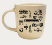 HW NYC Mug in White