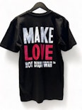 HWCC-Make Love Not Drug War Tee Black - Non-cannabis