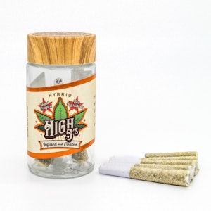 High 5's - High 5's | Star Fruit x Grape Crush x 24K Gold #17 | 4G/5pk infused Hybrid pre-rolls